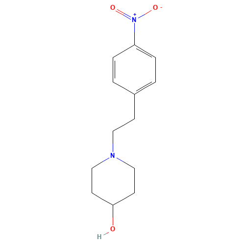 1-[2-(4-nitrophenyl)ethyl]piperidin-4-ol (CAS: 86518-58-3) - Related Chemical Product