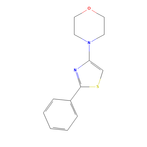 4-(2-phenyl-1,3-thiazol-4-yl)morpholine (CAS: 76140-53-9) - Related Chemical Product