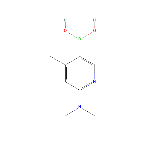 [6-(dimethylamino)-4-methylpyridin-3-yl]boronic acid (CAS: 535934-70-4) - Related Chemical Product