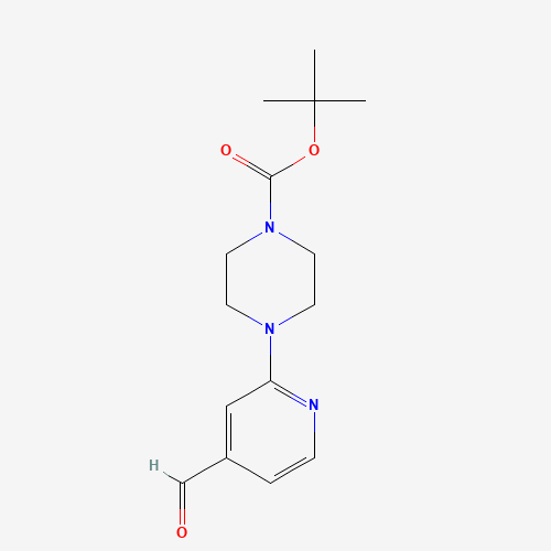 tert-butyl 4-(4-formylpyridin-2-yl)piperazine-1-carboxylate (CAS: 946409-13-8) - Related Chemical Product