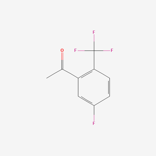1-[5-fluoro-2-(trifluoromethyl)phenyl]ethanone (CAS: 243863-39-0) - Related Chemical Product