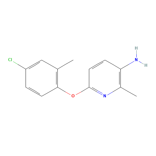 6-(4-chloro-2-methylphenoxy)-2-methylpyridin-3-amine (CAS: 224187-30-8) - Related Chemical Product
