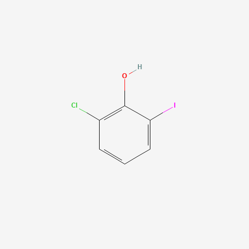 2-chloro-6-iodophenol (CAS: 28177-52-8) - Chemical Structure and Molecular Formula 