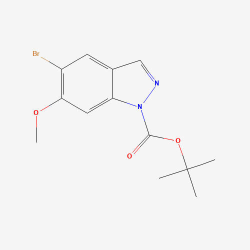 tert-butyl 5-bromo-6-methoxyindazole-1-carboxylate (CAS: 1305320-56-2) - Related Chemical Product