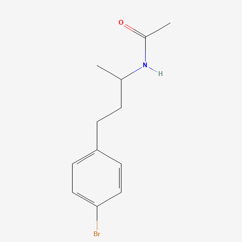 N-[4-(4-bromophenyl)butan-2-yl]acetamide (CAS: 1215373-73-1) - Related Chemical Product