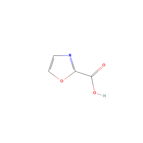 1,3-oxazole-2-carboxylic acid (CAS: 672948-03-7) - Chemical Structure and Molecular Formula 