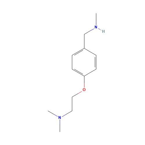 N,N-dimethyl-2-[4-(methylaminomethyl)phenoxy]ethanamine (CAS: 886851-38-3) - Related Chemical Product