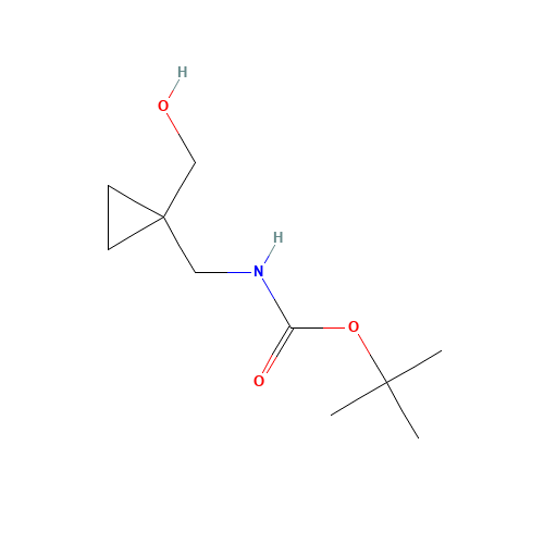 tert-butyl N-[[1-(hydroxymethyl)cyclopropyl]methyl]carbamate (CAS: 153248-46-5) - Related Chemical Product