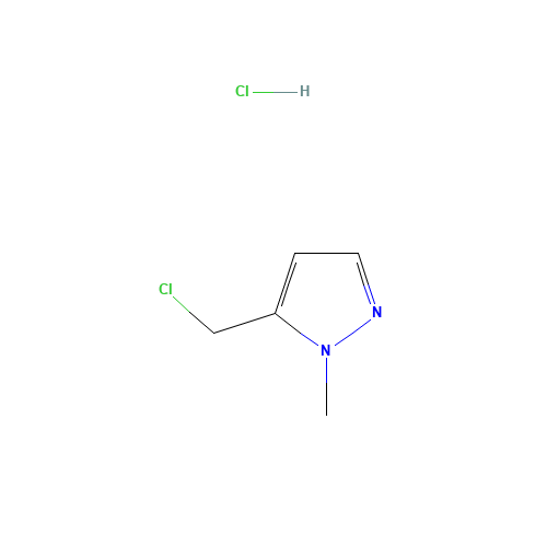 5-(chloromethyl)-1-methylpyrazole;hydrochloride (CAS: 1434128-56-9) - Related Chemical Product