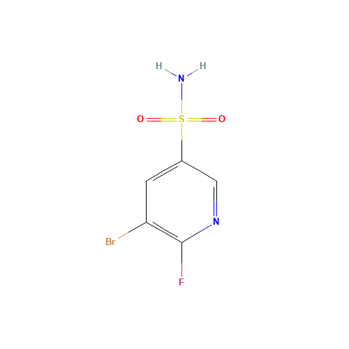 5-bromo-6-fluoropyridine-3-sulfonamide (CAS: 1257045-75-2) - Related Chemical Product
