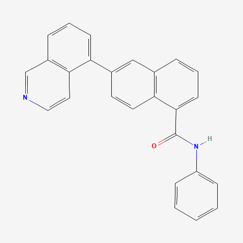 6-isoquinolin-5-yl-N-phenylnaphthalene-1-carboxamide (CAS: 919363-06-7) - Related Chemical Product