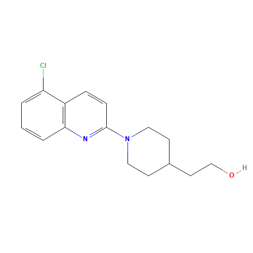 2-[1-(5-chloroquinolin-2-yl)piperidin-4-yl]ethanol (CAS: 838840-69-0) - Related Chemical Product