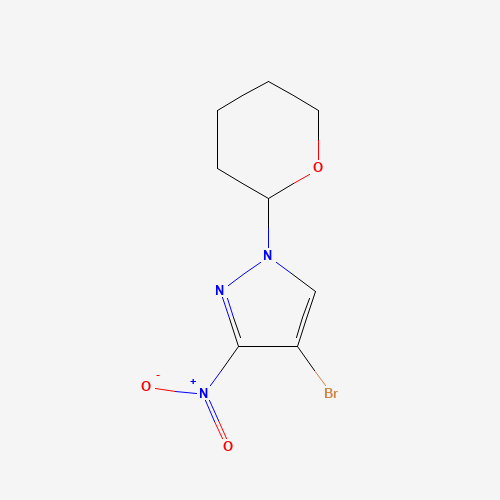 4-bromo-3-nitro-1-(oxan-2-yl)pyrazole (CAS: 1235407-33-6) - Related Chemical Product