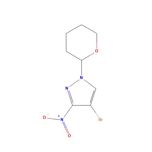 4-bromo-3-nitro-1-(oxan-2-yl)pyrazole (CAS: 1235407-33-6) - Related Chemical Product
