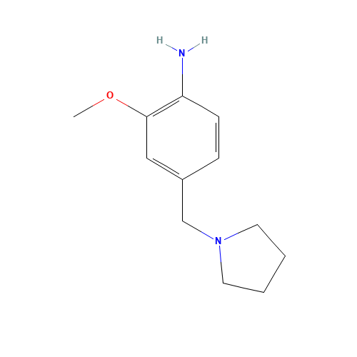 2-methoxy-4-(pyrrolidin-1-ylmethyl)aniline (CAS: 1350629-77-4) - Related Chemical Product
