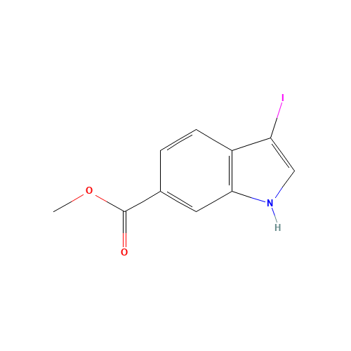 methyl 3-iodo-1H-indole-6-carboxylate (CAS: 850374-98-0) - Related Chemical Product