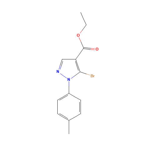 ethyl 5-bromo-1-(4-methylphenyl)pyrazole-4-carboxylate (CAS: 959578-19-9) - Related Chemical Product