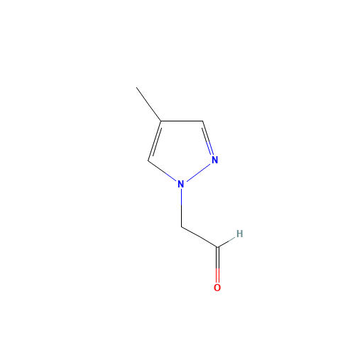 2-(4-methylpyrazol-1-yl)acetaldehyde (CAS: 1006471-31-3) - Related Chemical Product
