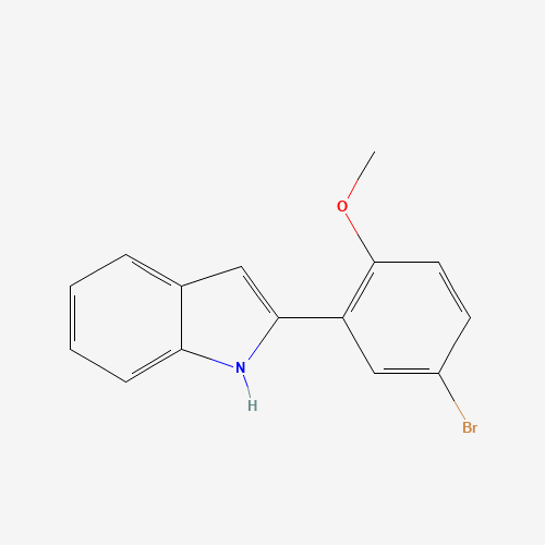 2-(5-bromo-2-methoxyphenyl)-1H-indole (CAS: 1216260-79-5) - Related Chemical Product