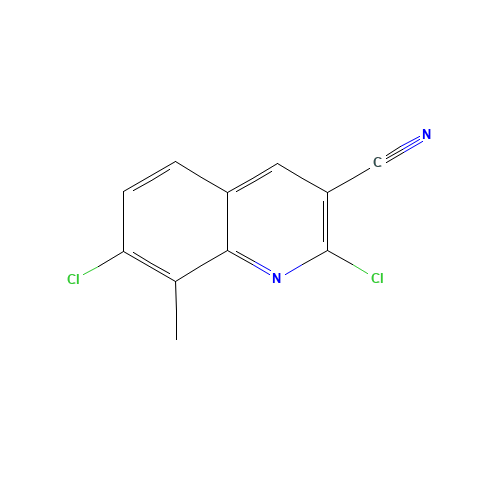 2,7-dichloro-8-methylquinoline-3-carbonitrile (CAS: 948291-65-4) - Related Chemical Product