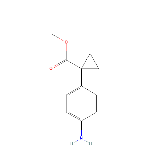 ethyl 1-(4-aminophenyl)cyclopropane-1-carboxylate (CAS: 1308814-99-4) - Related Chemical Product