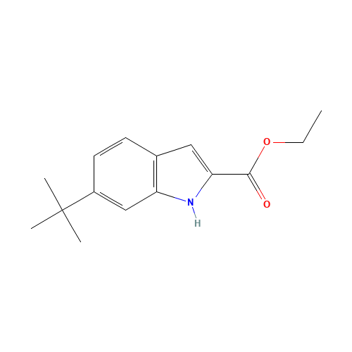ethyl 6-tert-butyl-1H-indole-2-carboxylate (CAS: 261712-28-1) - Related Chemical Product