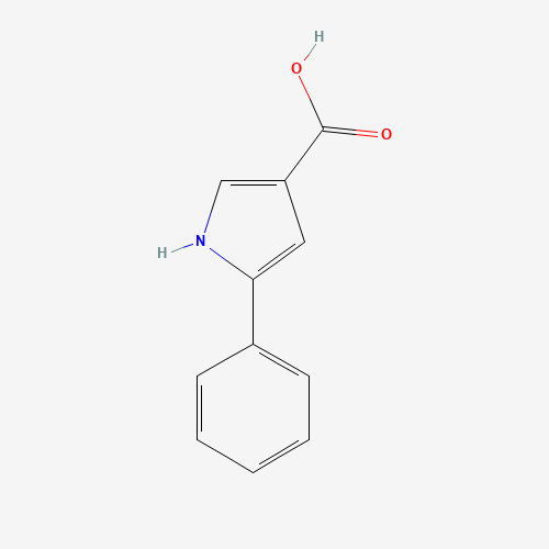 5-phenyl-1H-pyrrole-3-carboxylic acid (CAS: 161958-62-9) - Related Chemical Product