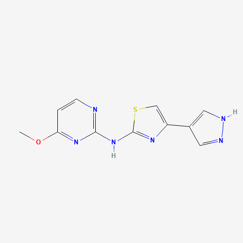 N-(4-methoxypyrimidin-2-yl)-4-(1H-pyrazol-4-yl)-1,3-thiazol-2-amine (CAS: 1235313-19-5) - Related Chemical Product