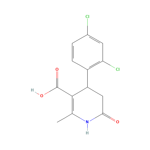 4-(2,4-dichlorophenyl)-6-methyl-2-oxo-3,4-dihydro-1H-pyridine-5-carboxylic acid (CAS: 423120-07-4) - Related Chemical Product