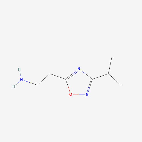2-(3-propan-2-yl-1,2,4-oxadiazol-5-yl)ethanamine (CAS: 915923-58-9) - Related Chemical Product