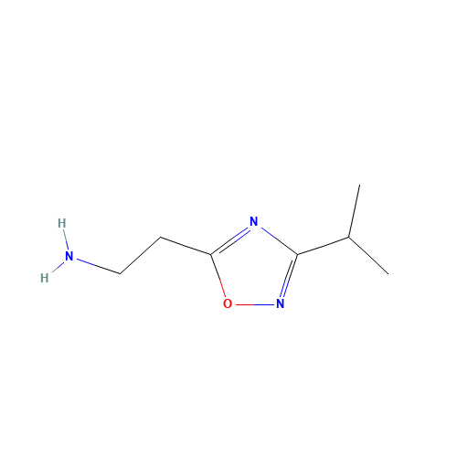 2-(3-propan-2-yl-1,2,4-oxadiazol-5-yl)ethanamine (CAS: 915923-58-9) - Related Chemical Product