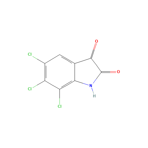 5,6,7-trichloro-1H-indole-2,3-dione (CAS: 1269468-62-3) - Related Chemical Product