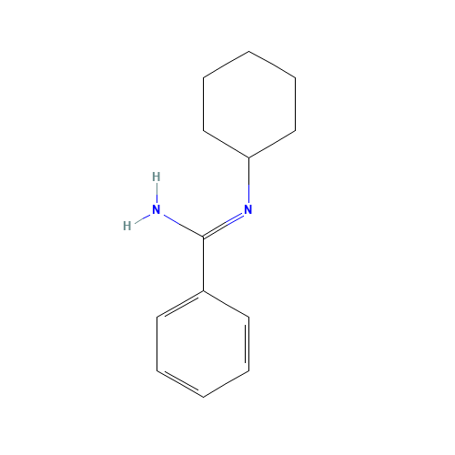 N'-cyclohexylbenzenecarboximidamide (CAS: 19673-06-4) - Related Chemical Product