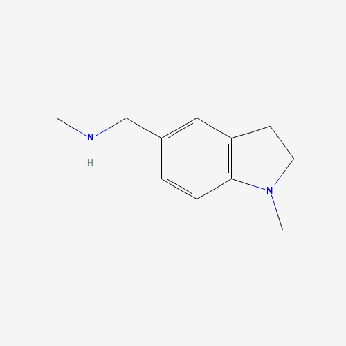 N-methyl-1-(1-methyl-2,3-dihydroindol-5-yl)methanamine (CAS: 906352-81-6) - Related Chemical Product