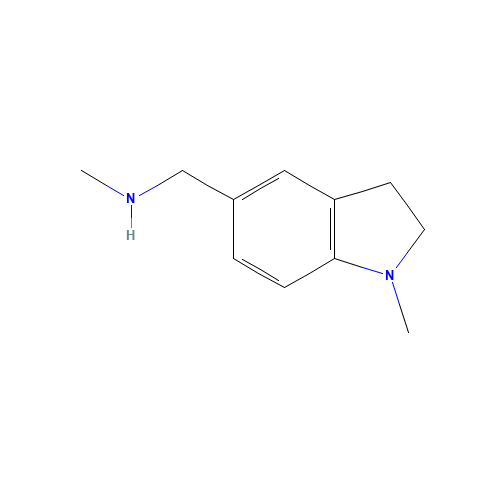 N-methyl-1-(1-methyl-2,3-dihydroindol-5-yl)methanamine (CAS: 906352-81-6) - Related Chemical Product