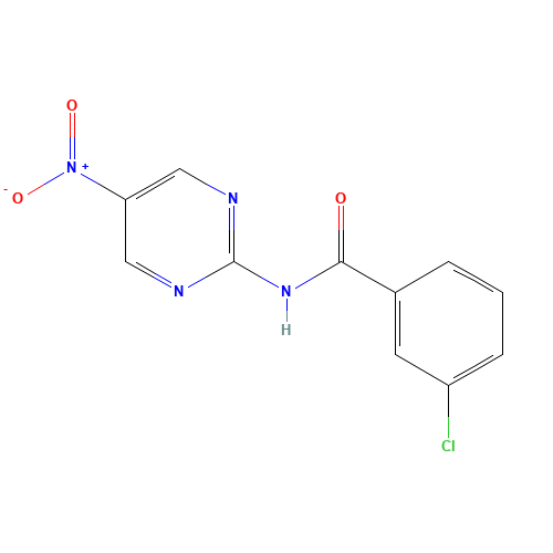 3-chloro-N-(5-nitropyrimidin-2-yl)benzamide (CAS: 331808-04-9) - Related Chemical Product