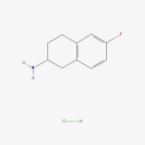 6-fluoro-1,2,3,4-tetrahydronaphthalen-2-amine;hydrochloride (CAS: 852660-54-9) - Related Chemical Product