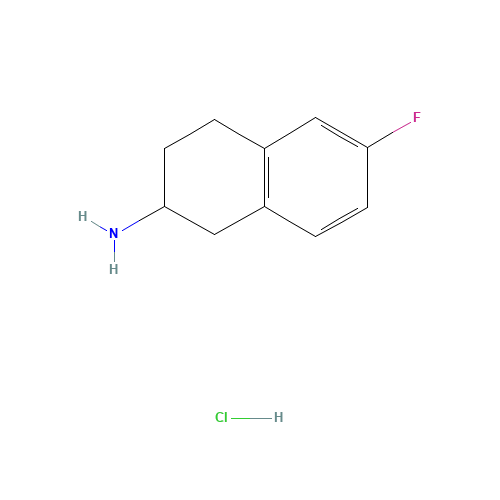 6-fluoro-1,2,3,4-tetrahydronaphthalen-2-amine;hydrochloride (CAS: 852660-54-9) - Related Chemical Product