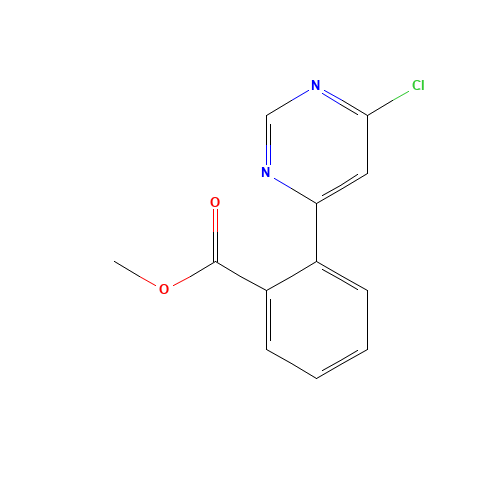 methyl 2-(6-chloropyrimidin-4-yl)benzoate (CAS: 954219-26-2) - Related Chemical Product
