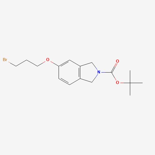 tert-butyl 5-(3-bromopropoxy)-1,3-dihydroisoindole-2-carboxylate (CAS: 1007455-13-1) - Related Chemical Product