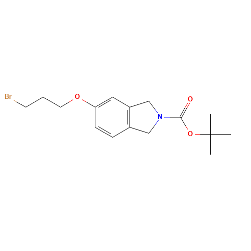 tert-butyl 5-(3-bromopropoxy)-1,3-dihydroisoindole-2-carboxylate (CAS: 1007455-13-1) - Related Chemical Product