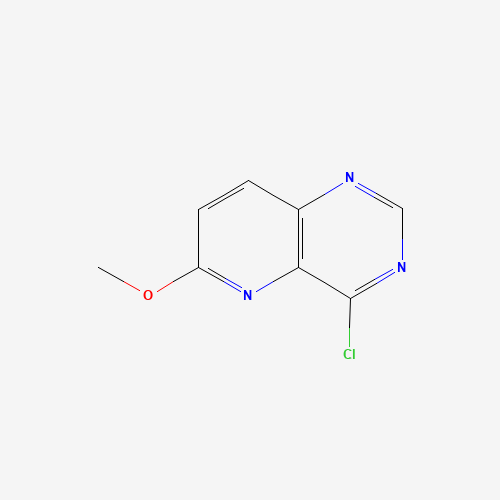4-chloro-6-methoxypyrido[3,2-d]pyrimidine (CAS: 1417555-18-0) - Chemical Structure and Molecular Formula 