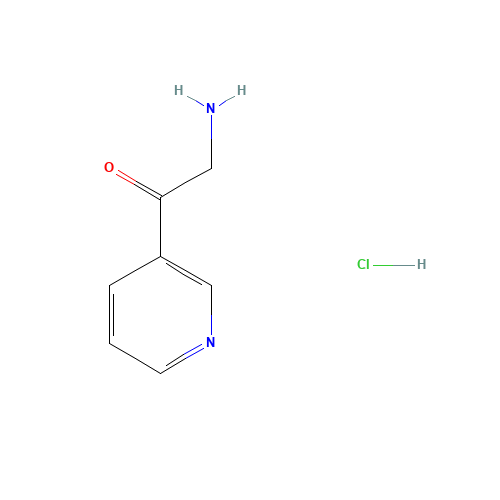 2-amino-1-pyridin-3-ylethanone;hydrochloride (CAS: 93103-00-5) - Related Chemical Product
