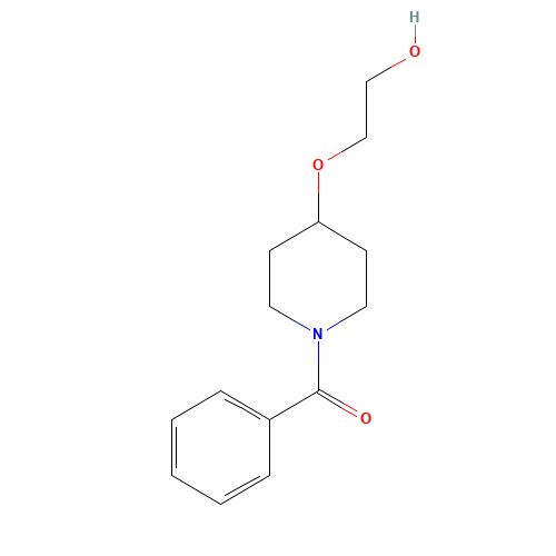 [4-(2-hydroxyethoxy)piperidin-1-yl]-phenylmethanone (CAS: 1429422-61-6) - Related Chemical Product