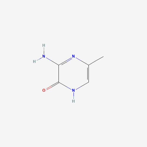 3-amino-5-methyl-1H-pyrazin-2-one (CAS: 89179-61-3) - Chemical Structure and Molecular Formula 