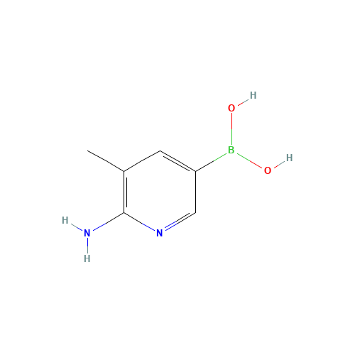 (6-amino-5-methylpyridin-3-yl)boronic acid (CAS: 1032759-01-5) - Related Chemical Product