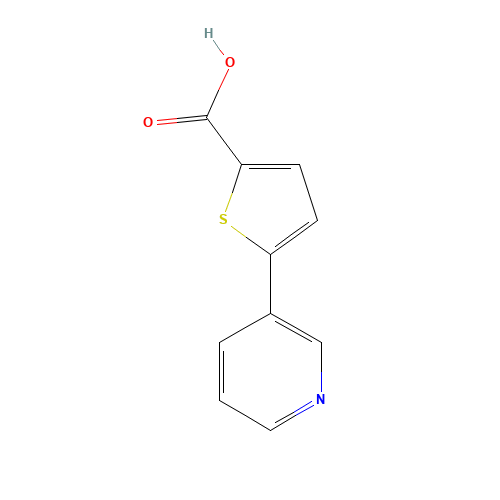 5-pyridin-3-ylthiophene-2-carboxylic acid (CAS: 278803-20-6) - Related Chemical Product