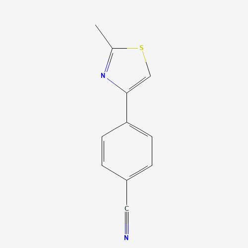 4-(2-methyl-1,3-thiazol-4-yl)benzonitrile (CAS: 127406-79-5) - Related Chemical Product