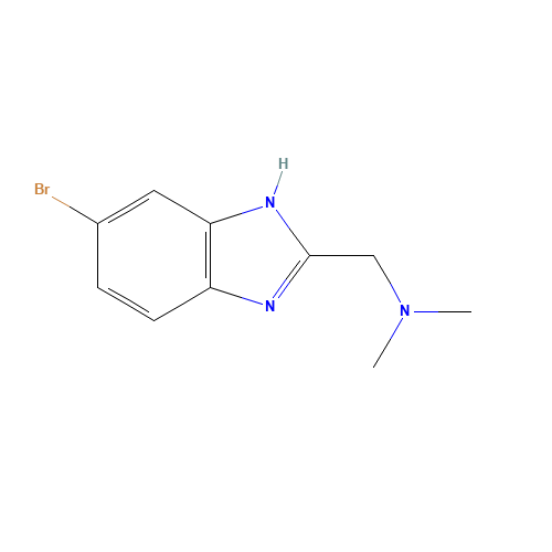 1-(6-bromo-1H-benzimidazol-2-yl)-N,N-dimethylmethanamine (CAS: 1214899-91-8) - Related Chemical Product