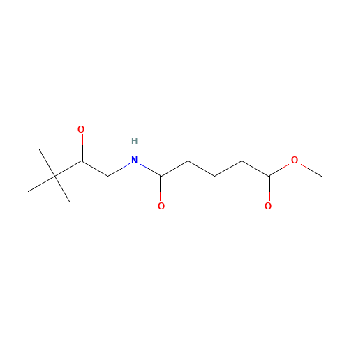 methyl 5-[(3,3-dimethyl-2-oxobutyl)amino]-5-oxopentanoate (CAS: 1244058-96-5) - Related Chemical Product